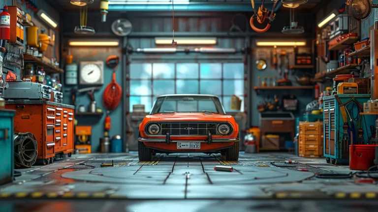 Jak oświetlić warsztat samochodowy?