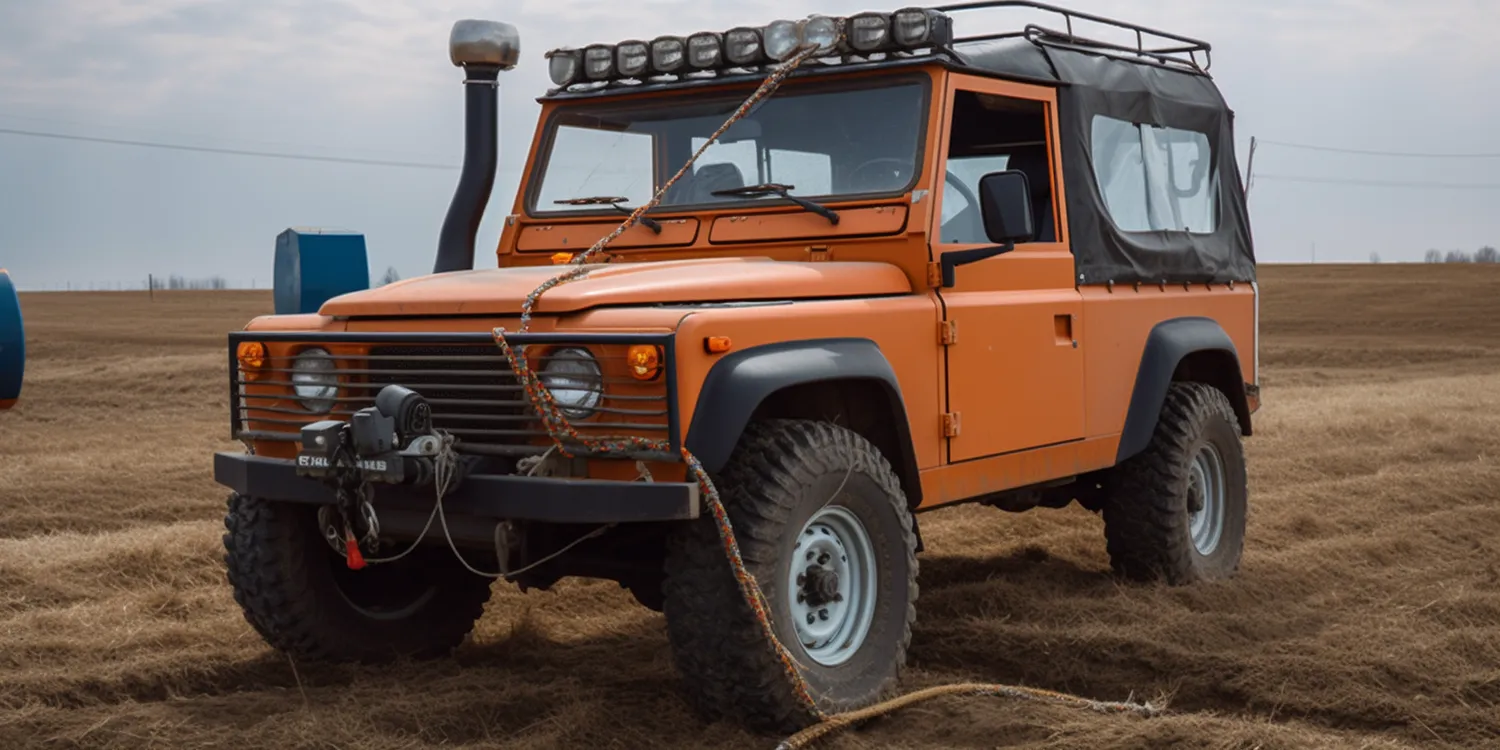 Montaż wyciągarki na pace