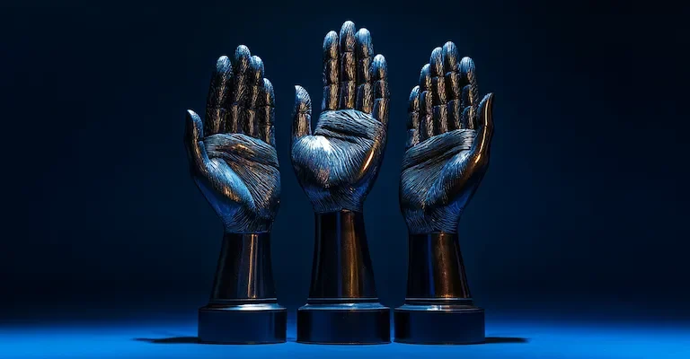 Statuetka dla pracownika