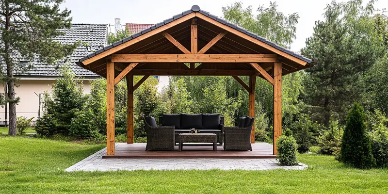 Altany jak ozdobić pawilon ogrodowy?