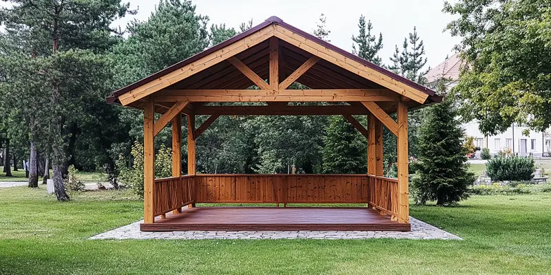 Co na dach altany ogrodowej?