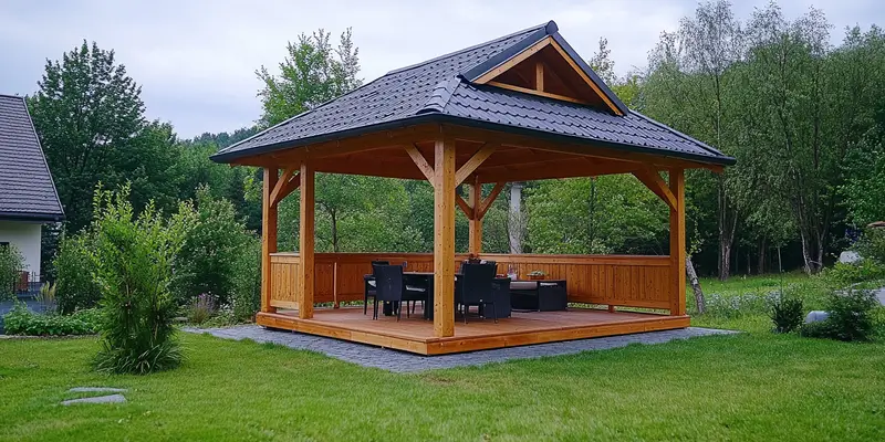 Jak zrobić rolety do altany?