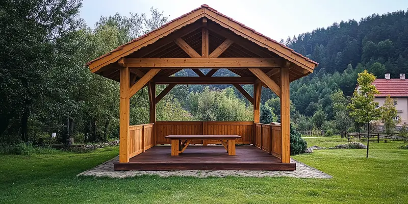 Jaka deska na dach altany?