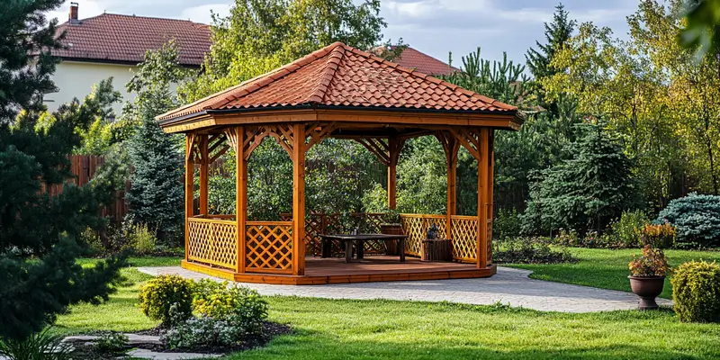 Jaka wysokość altany ogrodowej?