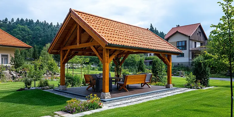 Jakie wymiary altany ogrodowe?