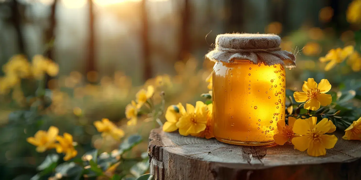 Miód wrzosowy kolor