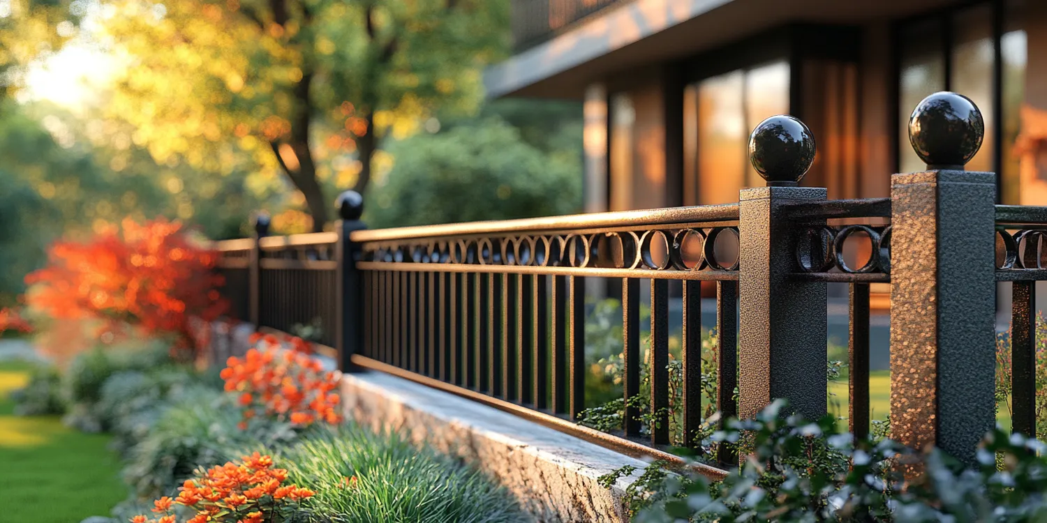 Jak wyczyscic metalowe ogrodzenie?