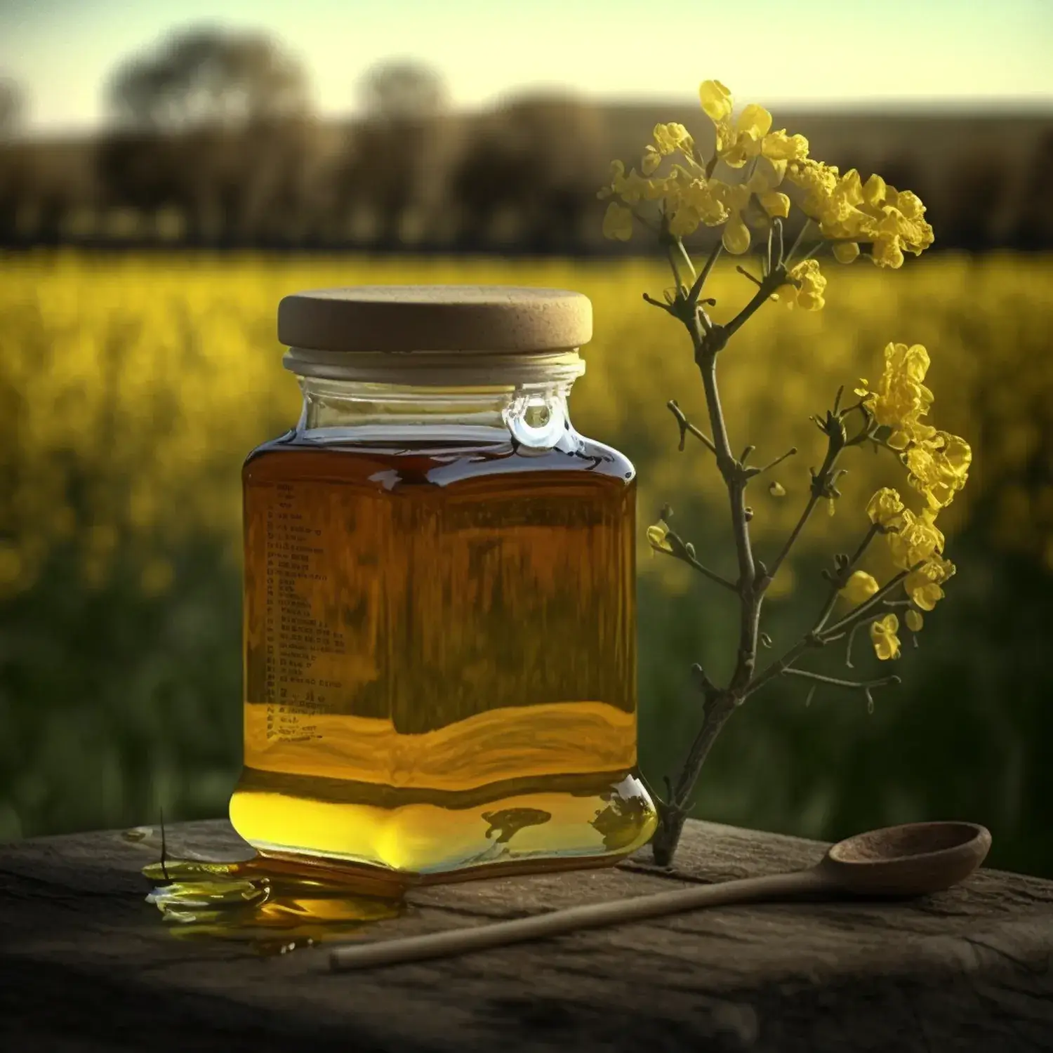 Kolor miodu gryczanego