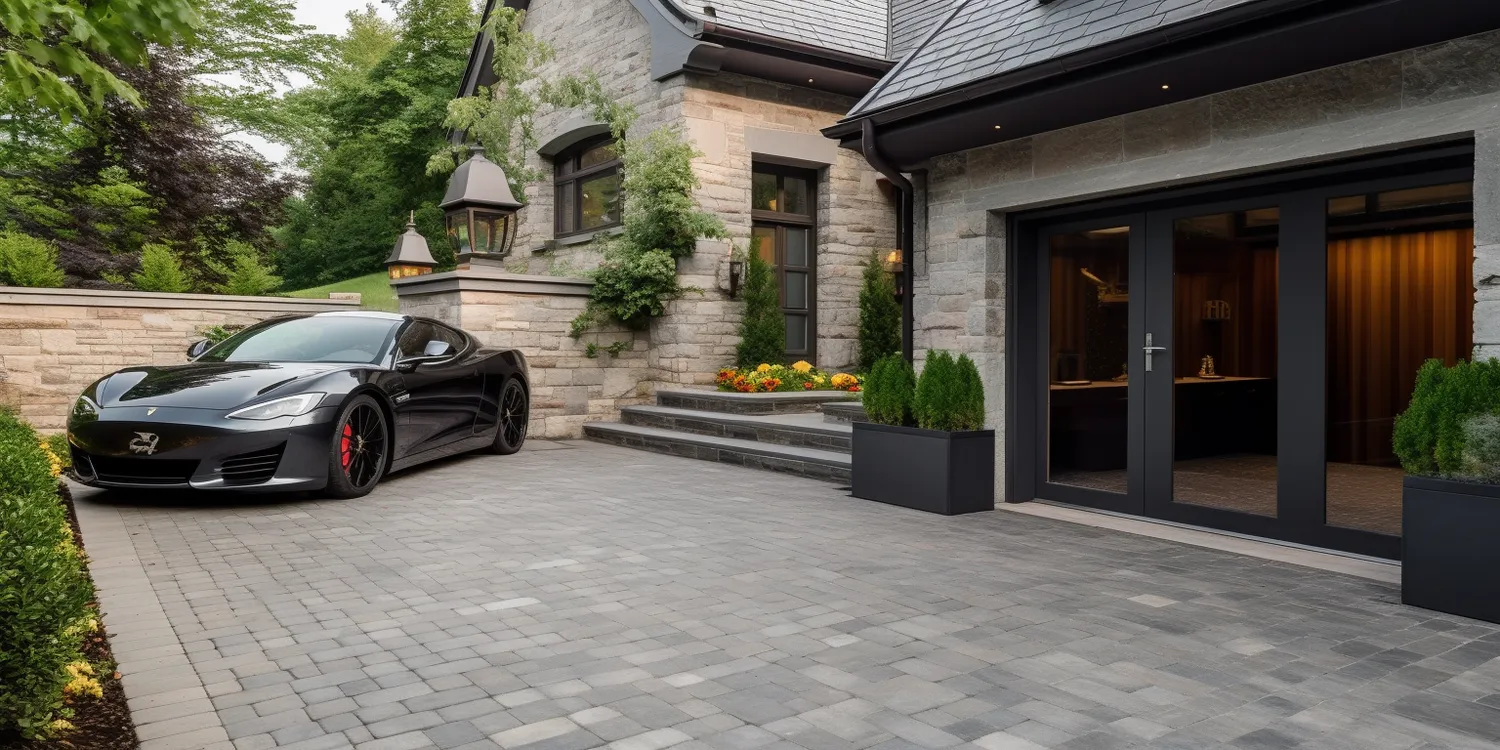 Etapy układania kostki brukowej