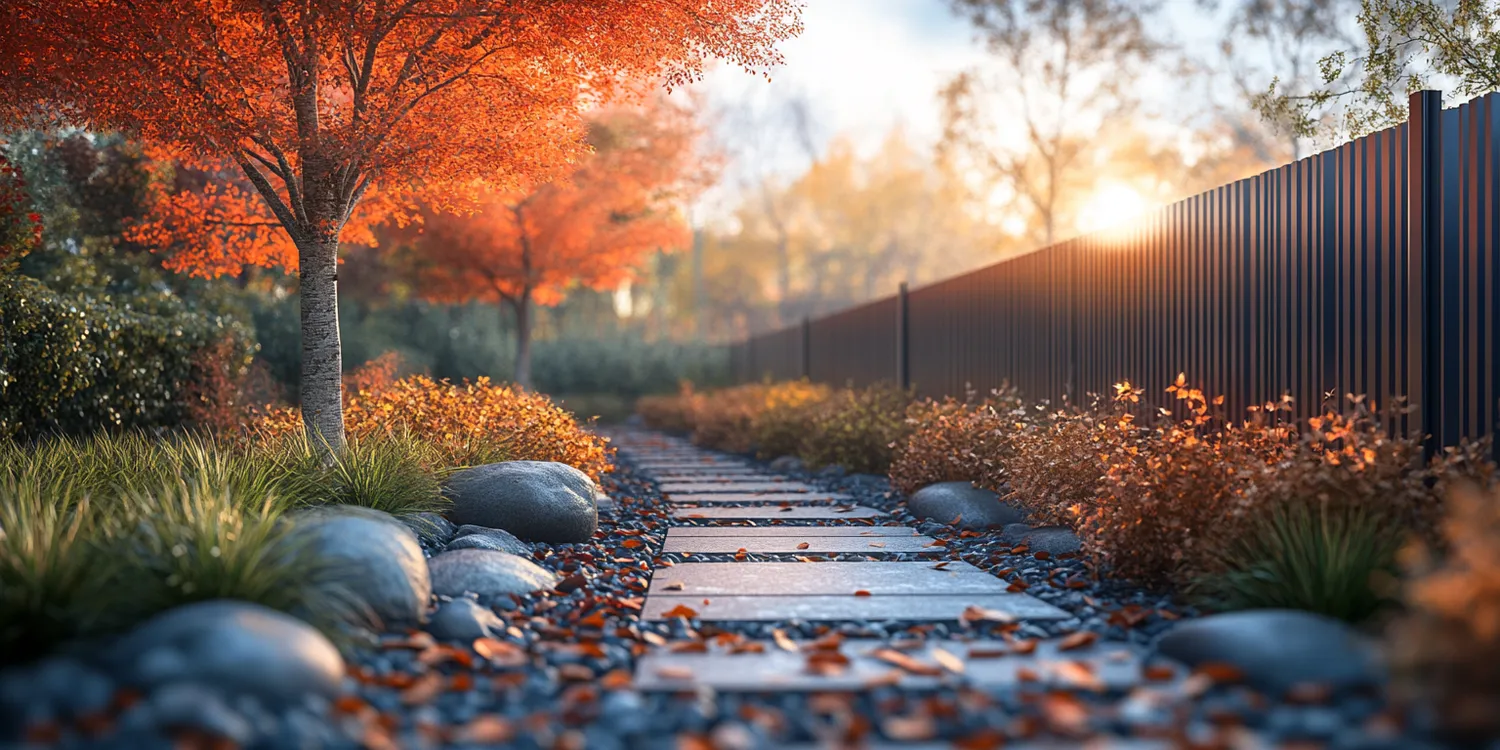 Polnische Gartenzäune