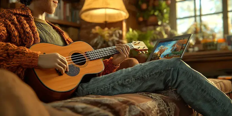 Co jest prostsze ukulele czy gitara?