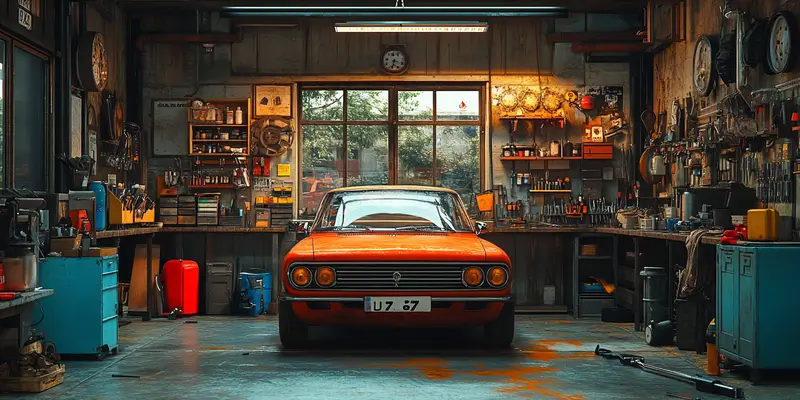 Naprawa samochodu w warsztacie samochodowym