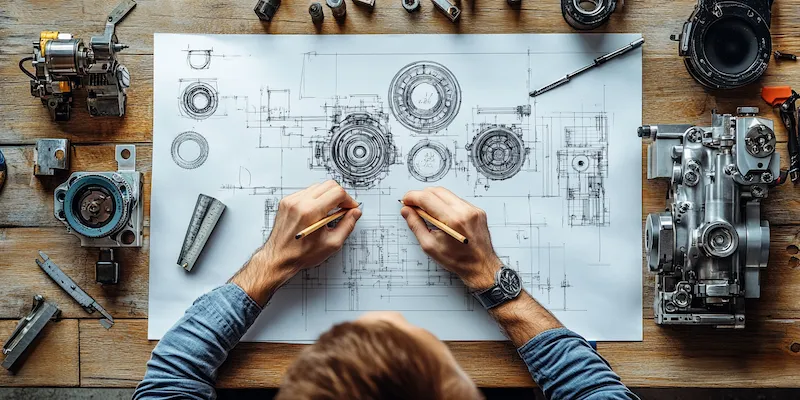 Projektowanie maszyn przemysłowych